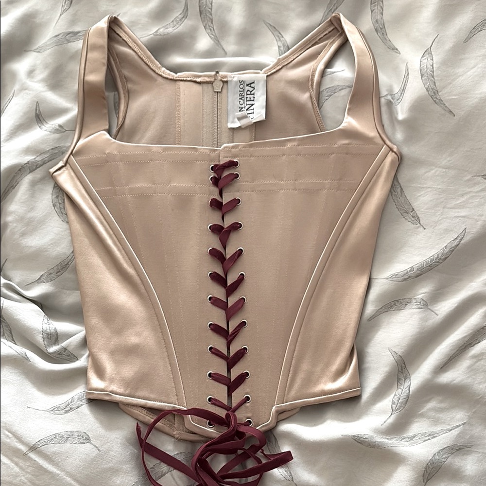 Juan Carlos Piñera CORSET VINTAGE top